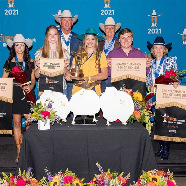 2021 Poultry Auction Houston Livestock Show and Rodeo