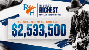 RODEOHOUSTON® makes historic and unprecedented purse increase | Total athlete winnings increase to $2.5 million for 2025