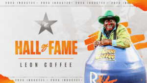 Legendary Barrelman Leon Coffee named 2025 RODEOHOUSTON®  Hall of Fame Inductee